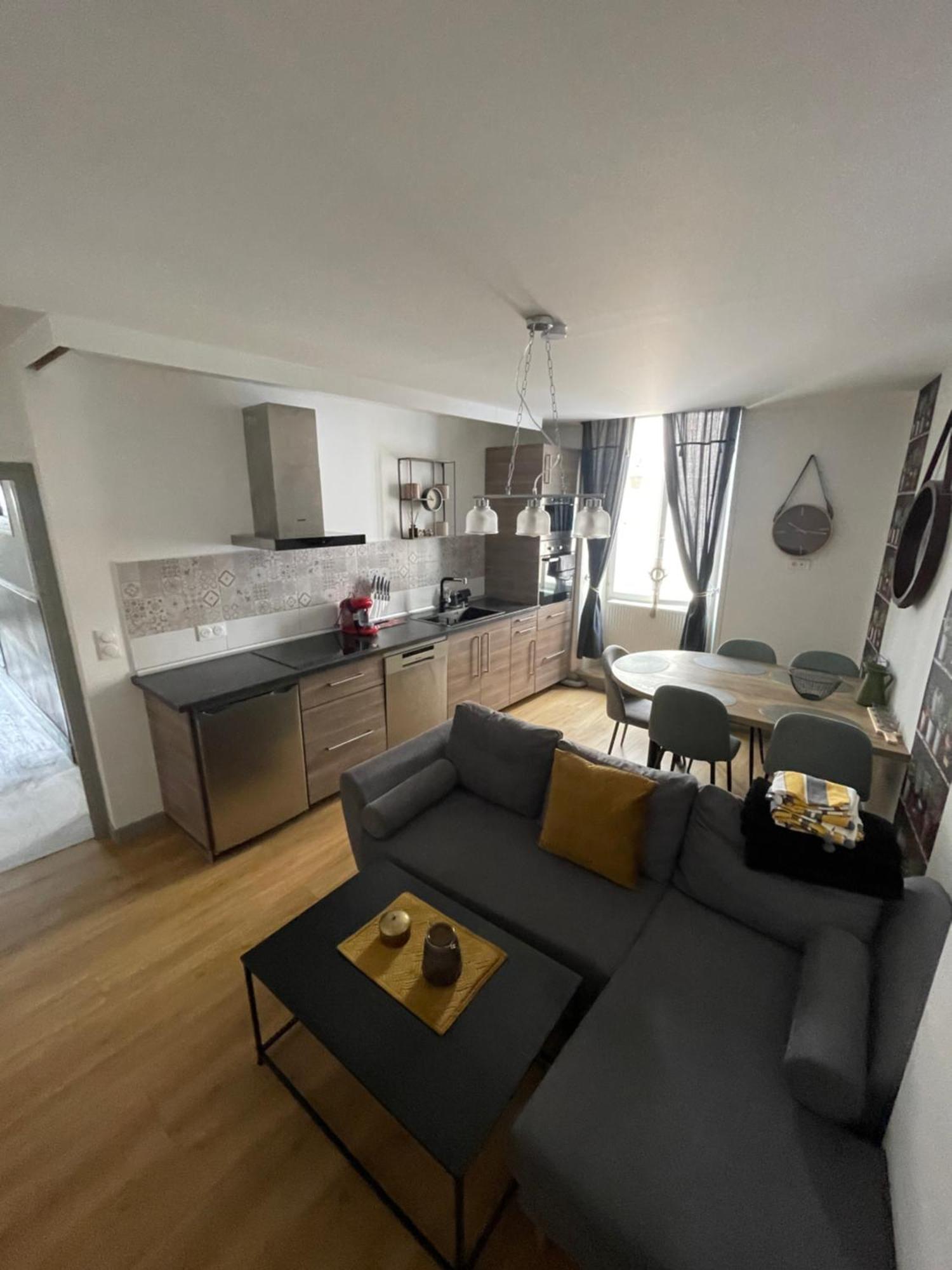 Appartement Moderne Centre Ville, 5 Personnes, 65 M2 Semur-en-Auxois Eksteriør bilde
